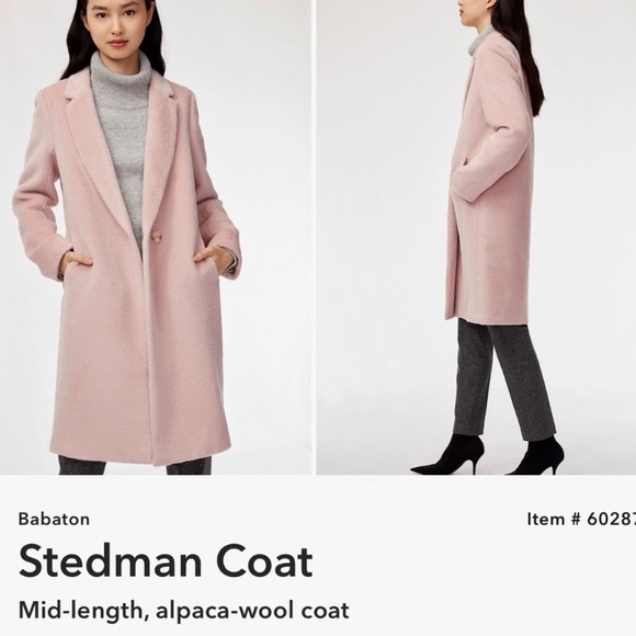 Aritzia Jackets & Blazers - NWT Babaton Stedman Alpaca/Wool Coat